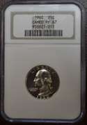 1960 25C NGC PF67 Cameo