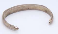 Vintage Sterling Silver Turquoise Cuff Bangle