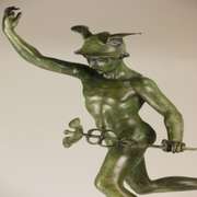 Flying Mercury Bronze Statue