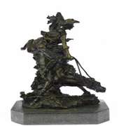 Arizona Cowboy Bronze Sculpture
