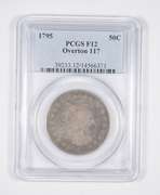F12 1795 Flowing Hair Half Dollar - Overton 117 - Graded PCGS