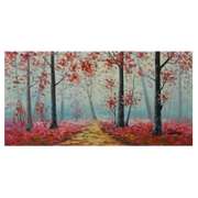 Zahra, Original Oil Painting on Canvas (50" x 26"), Hand Signed with Letter of Authenticity.