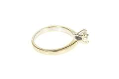 18K White Gold 0.69 Ct Brilliant Diamond Solitare Engagement Ring