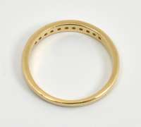 Useful Stackable Channel Set Diamond Band