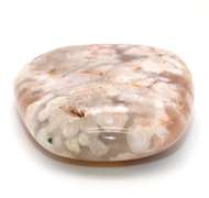 Flower Agate Palm Stone
