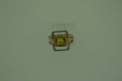 Sterling Silver Cushion Cut Citrine Ring