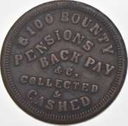 1863 C. G. Bruce Civil War Token OH 175C