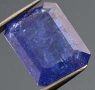 Massive 17.51ct rich violet blue Tanzanite