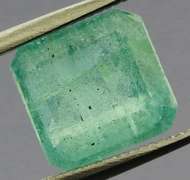 Outstanding color! 2.08ct vivid green Colombian Emerald