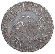1821 Capped Bust Half Dollar
