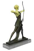 Diana the Hunter Bronze Sculpture