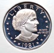 Susan B Anthony Dollar Set Complete With All  Varieties
