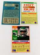 3 Randall Cunningham Football Cards