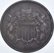 1865 Two-Cent Piece
