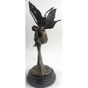 Fairy Fantasy Winged Bronze Sculpture