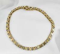 Sweet Hugs & Kisses Diamond Bracelet