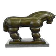 Modern Art Roman Horse Bronze Sculpture