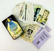 Vintage Norbert Losche Cosmic Tarot Cards, Complete