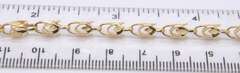 Incredible Yellow Gold Turkish Rope Chain Necklace