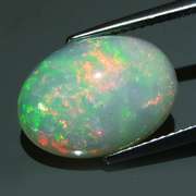 Captivating 3.73ct rainbow flashing Welo Opal