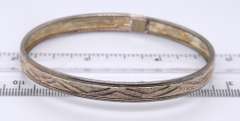 Vintage Sterling Silvr Bangle Bracelet