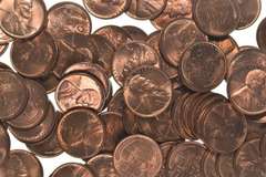 Lot of (79) 1929 BU Lincoln Wheat Cents