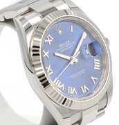 Rolex Datejust 41mm Blue Roman Dial Watch