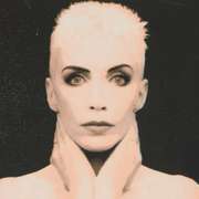 Ringo Daniel Funes (Protege of Andy Warhol's Apprentice, Steve Kaufman), "Annie Lennox" One-of-a-Kind Hand Pulled Silkscreen on Canvas, Hand Signed with Certificate of Authenticity.