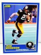 Rod Woodson 1989 Score Football Card