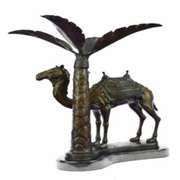 Camel Desert Bronze Statue