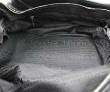 Chanel Calfskin Square Stitched Large Black Tote