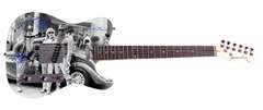 ZZ Top Autographed Facsimile Custom Graphics Guitar