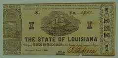 1864 One Dollar $1 Bank Note