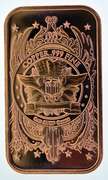 Statue Of Liberty 1 oz .999 Fine Copper Bar
