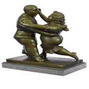 Dancing Couple Bronze Sculpture