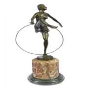 Woman Dancer Bronze Sculpture
