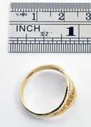 Sparkling Modern Filigree Ring