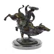 Rodeo Rider Bronze Sculpture