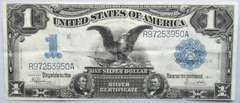 $ 1 1899 Series Black Eagle Silver Certificate