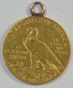 Nice 1908 US $2.50 Indian Gold Piece. Looped