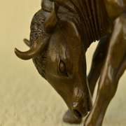 Male Bull Spanish Bronze Sculpture