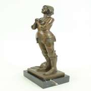 Laugier Joan Jeanne de Arc Bronze Sculpture