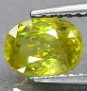 Gorgeous 1.02ct glittering high luster Sphene
