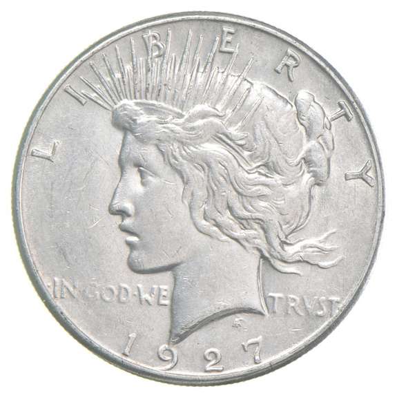 1927-S Peace Silver Dollar