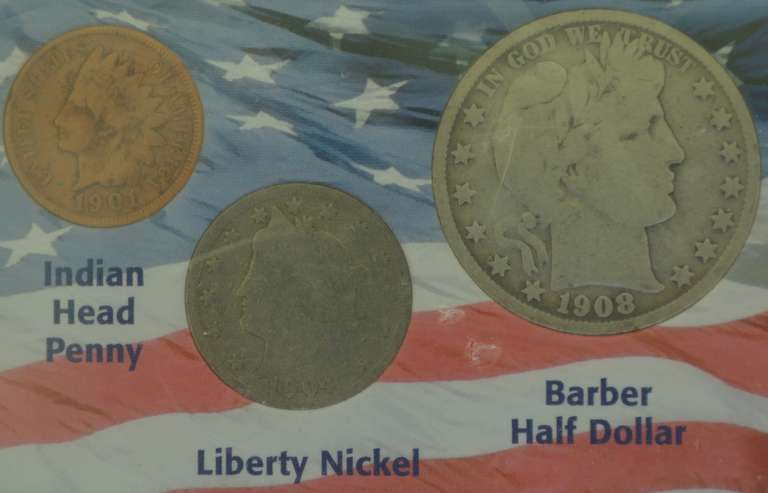 Americana Series The Yesteryear Collection 1900's Coin Collection