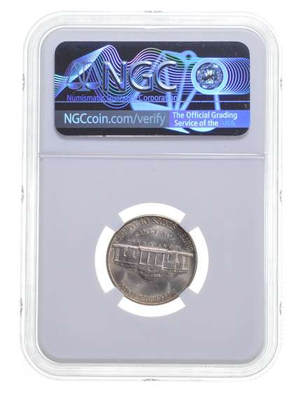 MS67 1950-D Jefferson Nickel - Graded NGC