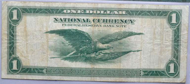 $1 1918 Richmond National Currency Note
