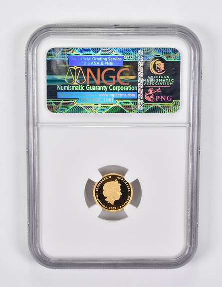 PF70 UCAM 2009-P Australia $5 Gold 2000 Kookaburra NGC