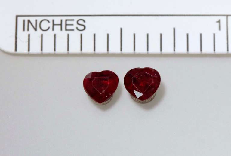 Love-ly Natural  Ruby Pair