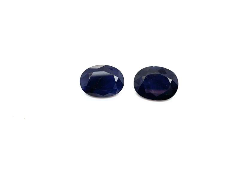 Pair of Sapphire Gemstones +18ctw